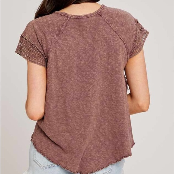 Altar’d State Carson Top with crochet detailing - Picture 2 of 8